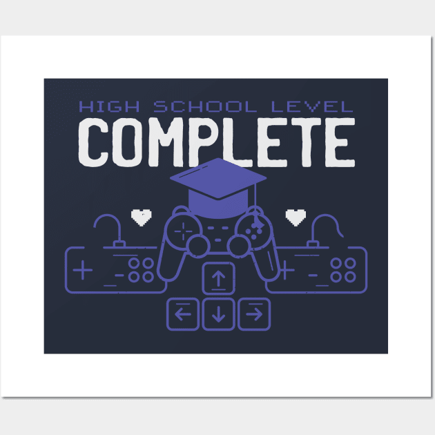 Graduation High School Level Complete Wall Art by FelippaFelder